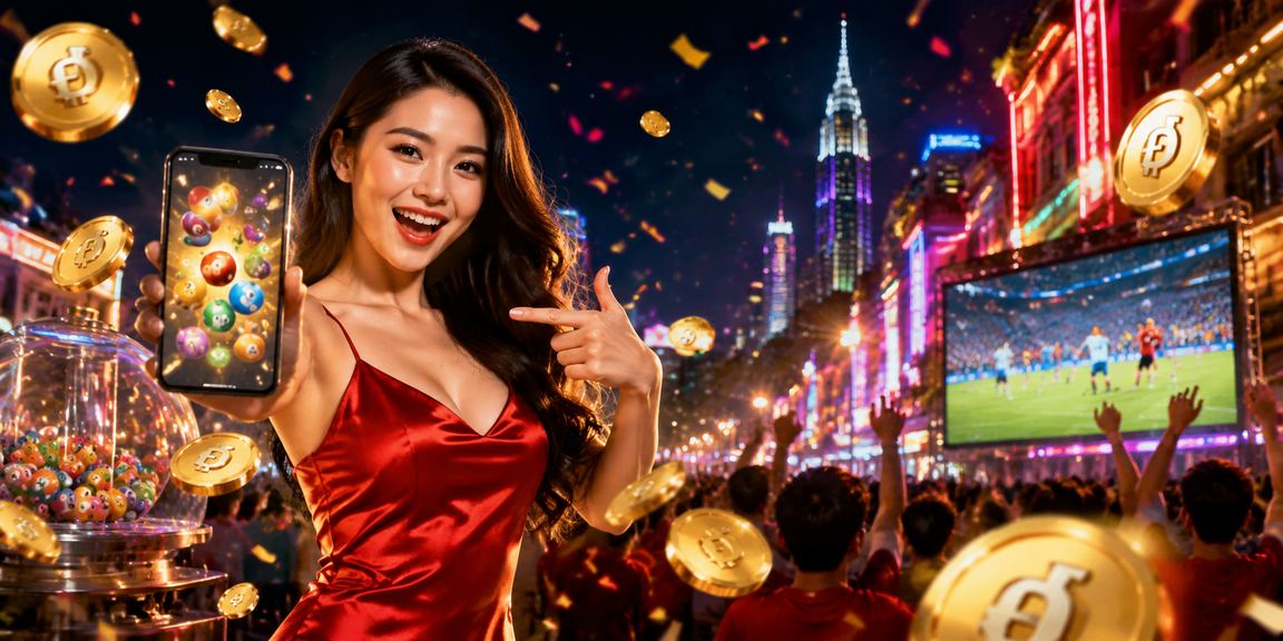 Không khí neon sôi động Sài Gòn – người dùng nạp tiền và tham gia xổ số trực tuyến